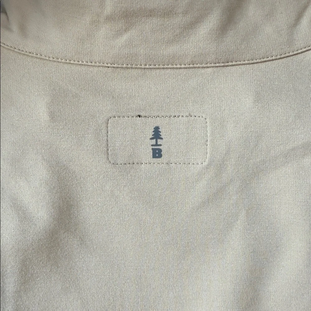 Men's Beige Quilted Vest